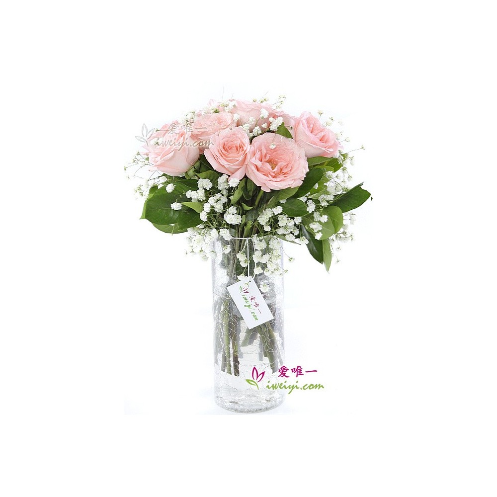 Le vase de fleurs « Shiny beauty »