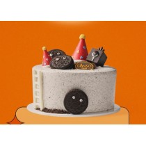 [Ganso Shop] Pastel de Cumpleaños de Crema Batida de Oreo