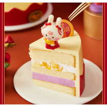 [Ganso Shop] 中国の新年 美味しいホイップクリームのバースデーケーキ