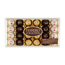 Ferrero Rocher Chocolat Coffret de 3 Saveurs Une Boîte de 24 Pièces