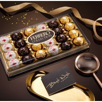 Ferrero Rocher Chocolat Coffret de 3 Saveurs Une Boîte de 24 Pièces