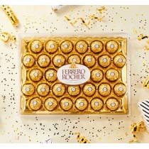 Ferrero Rocher Chocolat et Noisette Une Boîte de 32 Pièces