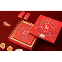 Ba Ma Té Rojo Fu Ding y Té Blanco Gong Mei Caja de Regalo