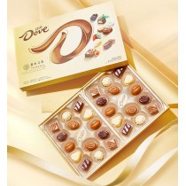 Caja de regalo de chocolate Dove 28 piezas 280g