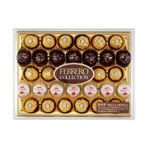 Ferrero Rocher Chocolat Coffret de 3 Saveurs Une Boîte de 32 Pièces