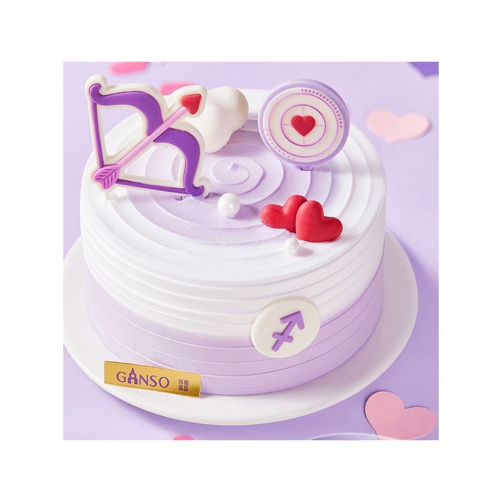 [Ganso Shop] Cupid's Arrows Birthday Fruits Cake