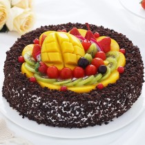 [Boutique locale] Gâteau d'anniversaire aux fruits et au chocolat