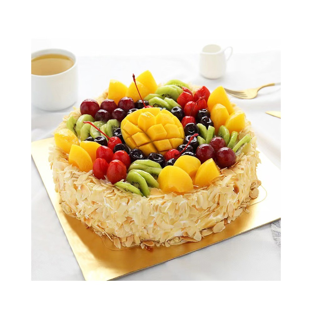 [Local Shop] Mixed Fruits Birthday Cake