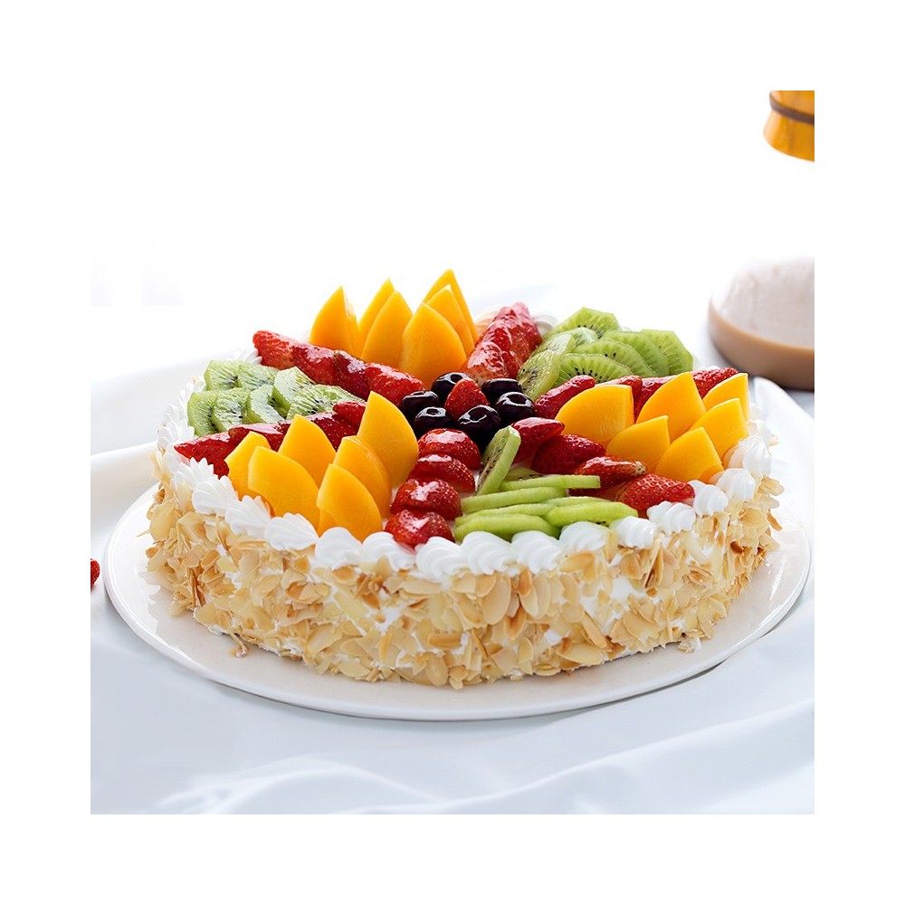 [Local Shop] Multi Fruits Birthday Cake