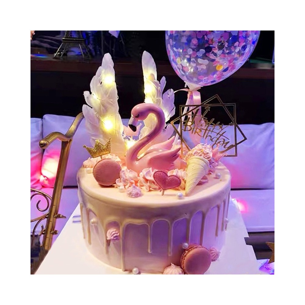 [Local Pastry Shop] Torta di Compleanno Pink Swan Celebrity