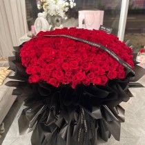 Le bouquet de 520 roses rouges « Je t'aime pour toujours »