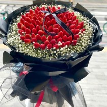 Il Bouquet di 99 Fragole