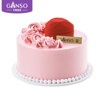 [Boutique Ganso] Anneau de la Saint-Valentin Cadeau Gâteau d'anniversaire aux fruits d'amour