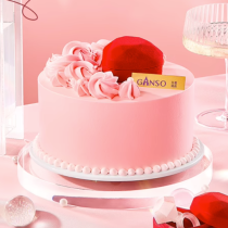 [Ganso Shop] Cadeau de bague pour la Saint-Valentin Amour Fruits Gâteau d'anniversaire