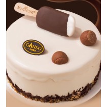 [Ganso Shop] Gâteau d'anniversaire glacé au chocolat Magnum