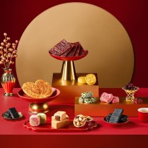 [Ganso Shop] Ganso-Snacks-Geschenkbox mit Drachenmotiv zum Chinesischen Neujahr