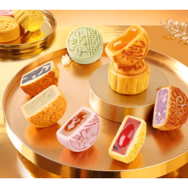 Bai Cao Wei Mid-Autumn Day Festival Mooncake Gift Box