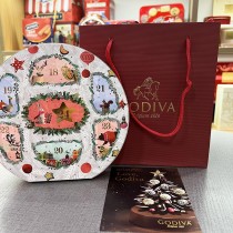 Godiva Calendario de Adviento Chocolates de Navidad Caja de Regalo