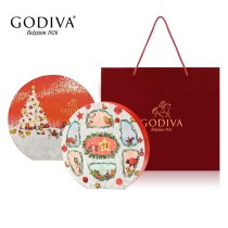 Godiva Calendario de Adviento Chocolates de Navidad Caja de Regalo