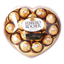 Ferrero Rocher Scatola regalo a forma di cuore con 15 cioccolatini