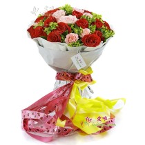 The bouquet of flowers « Love Story »