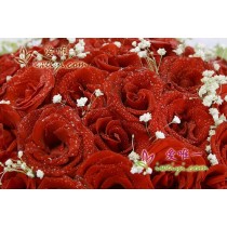 66 rose rosse premium