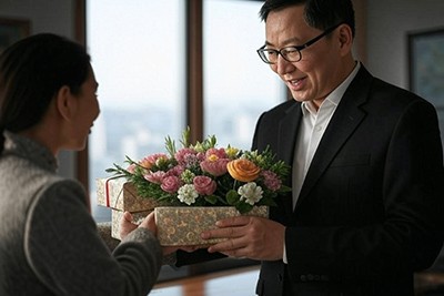 Fleurs pour les cadeaux d'affaires : impressionnez vos clients en Chine