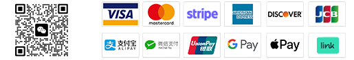 The payment methods we accept at iweiyi.com